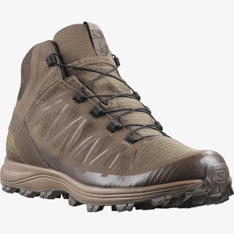 Botas Tácticas Salomon Speed Assault Hombre Marrom | MX KFSN068